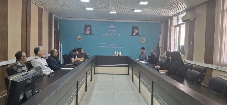Fifth meeting to review the performance of the Monitoring and Safety Committee for important and high-rise buildings in Arak