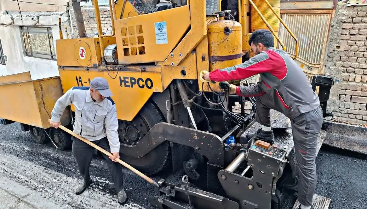 Improving transportation infrastructure with continued asphalt paving operations