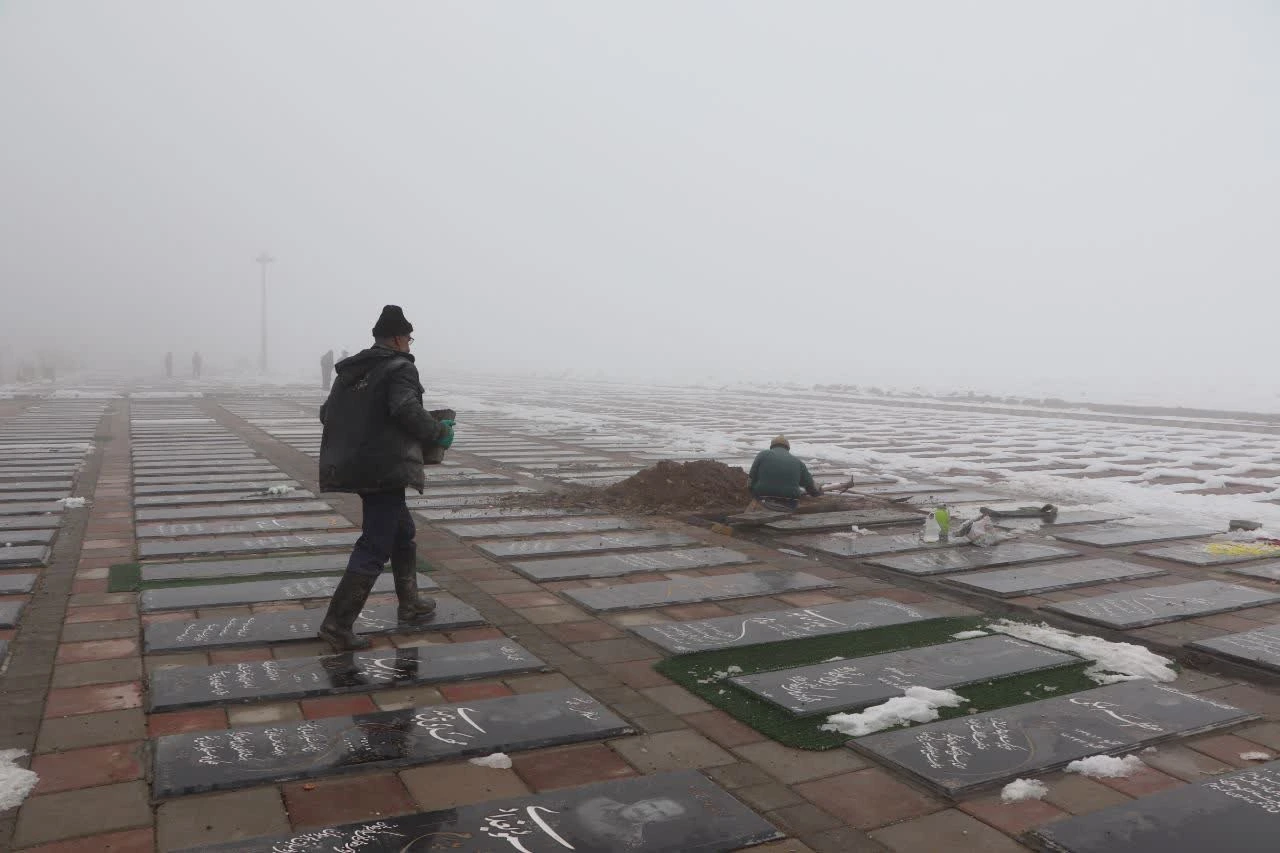 Continuous Services in the Cemetery for the Comfort of the Visitors of the Graves