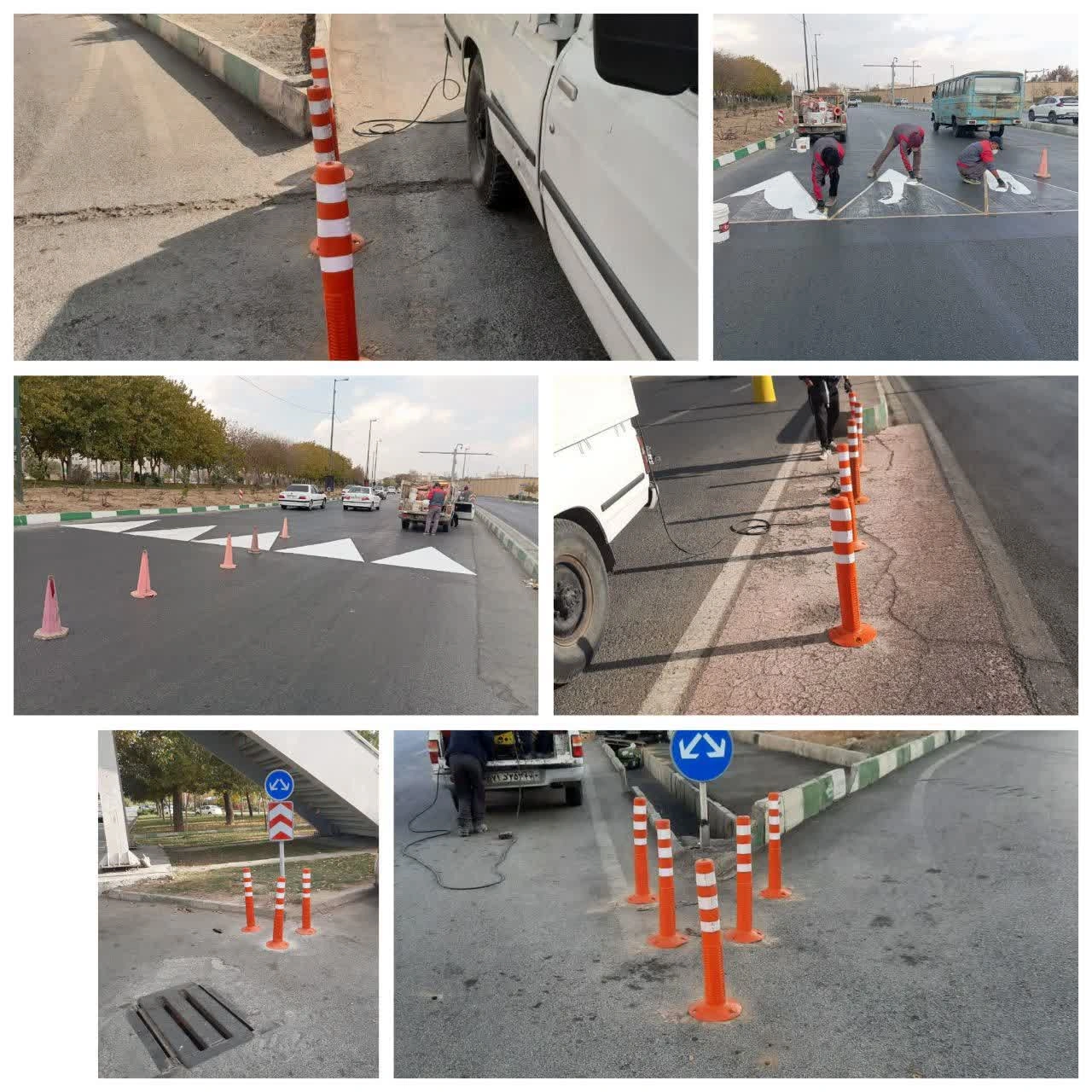 Safe passage and traffic flow with sign renewal and signal reactivation