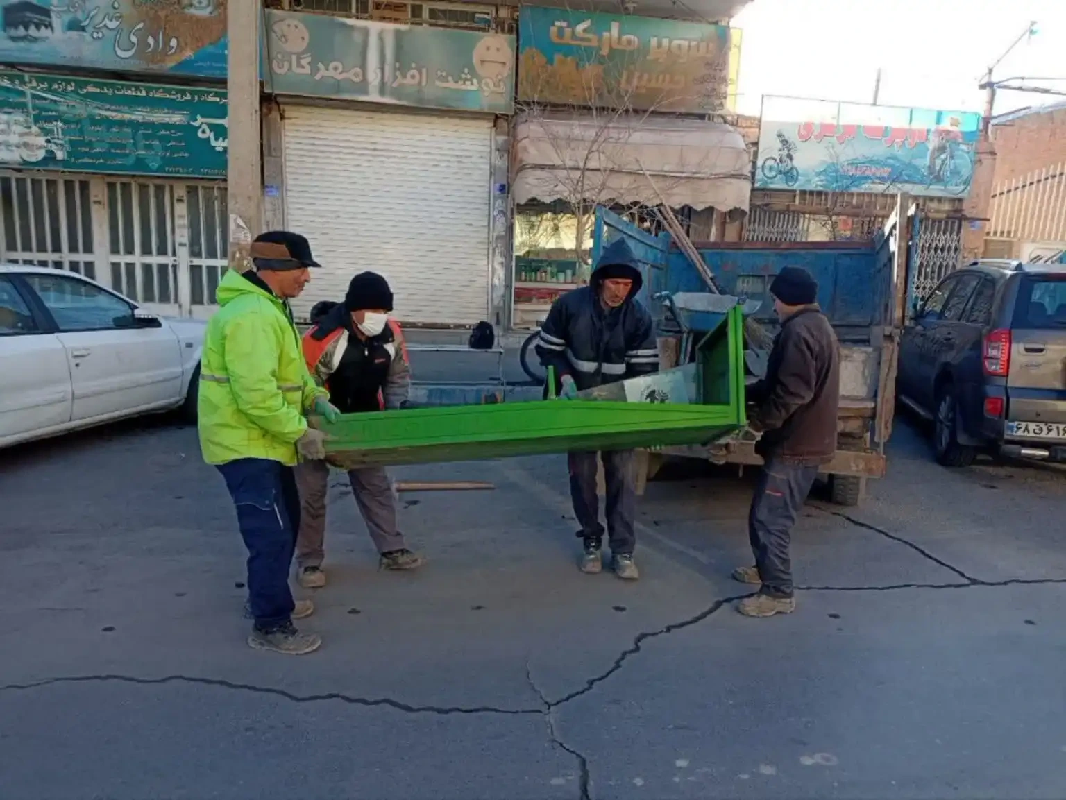 Implementation of urban development and safety measures in the historic fabric of Arak